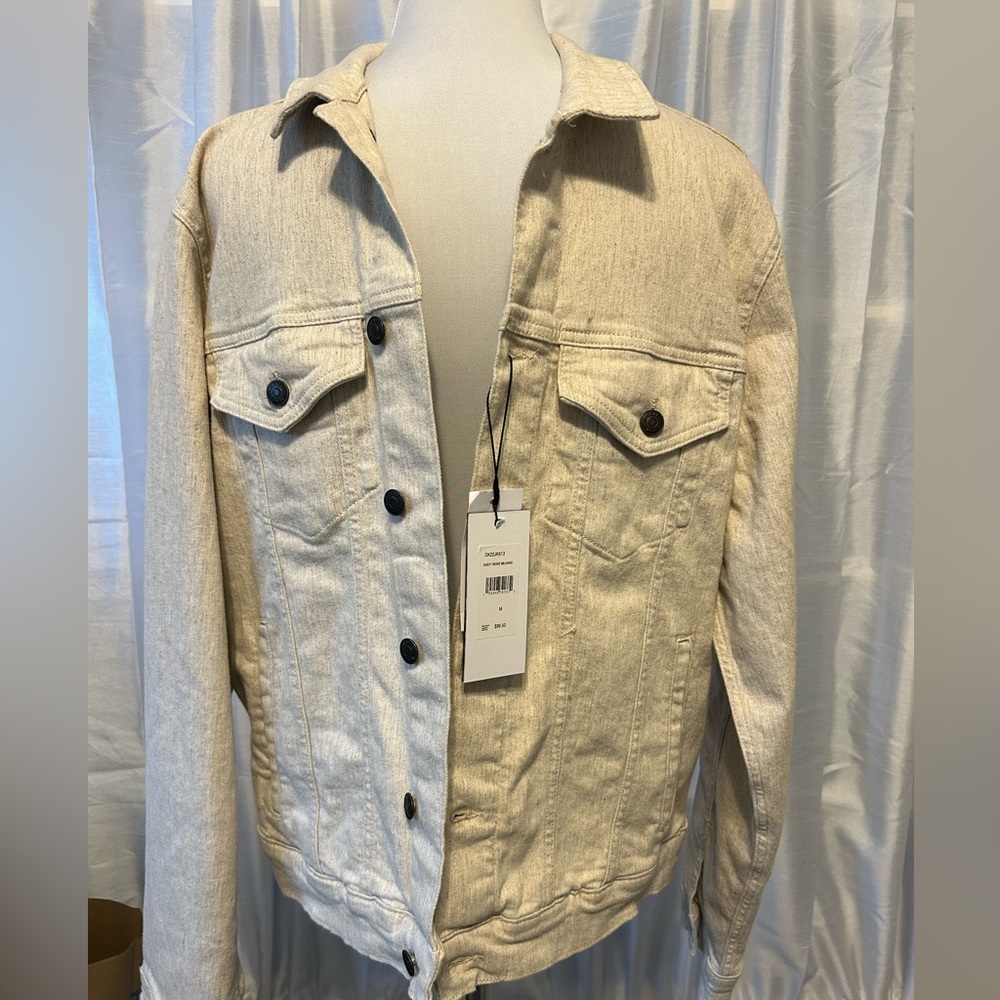 NWT DKNY Beige Mens Jacket